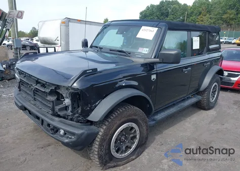 2021 Ford Bronco Big Bend z USA, uszkodzony, nr VIN 1FMEE5DP5MLA96980